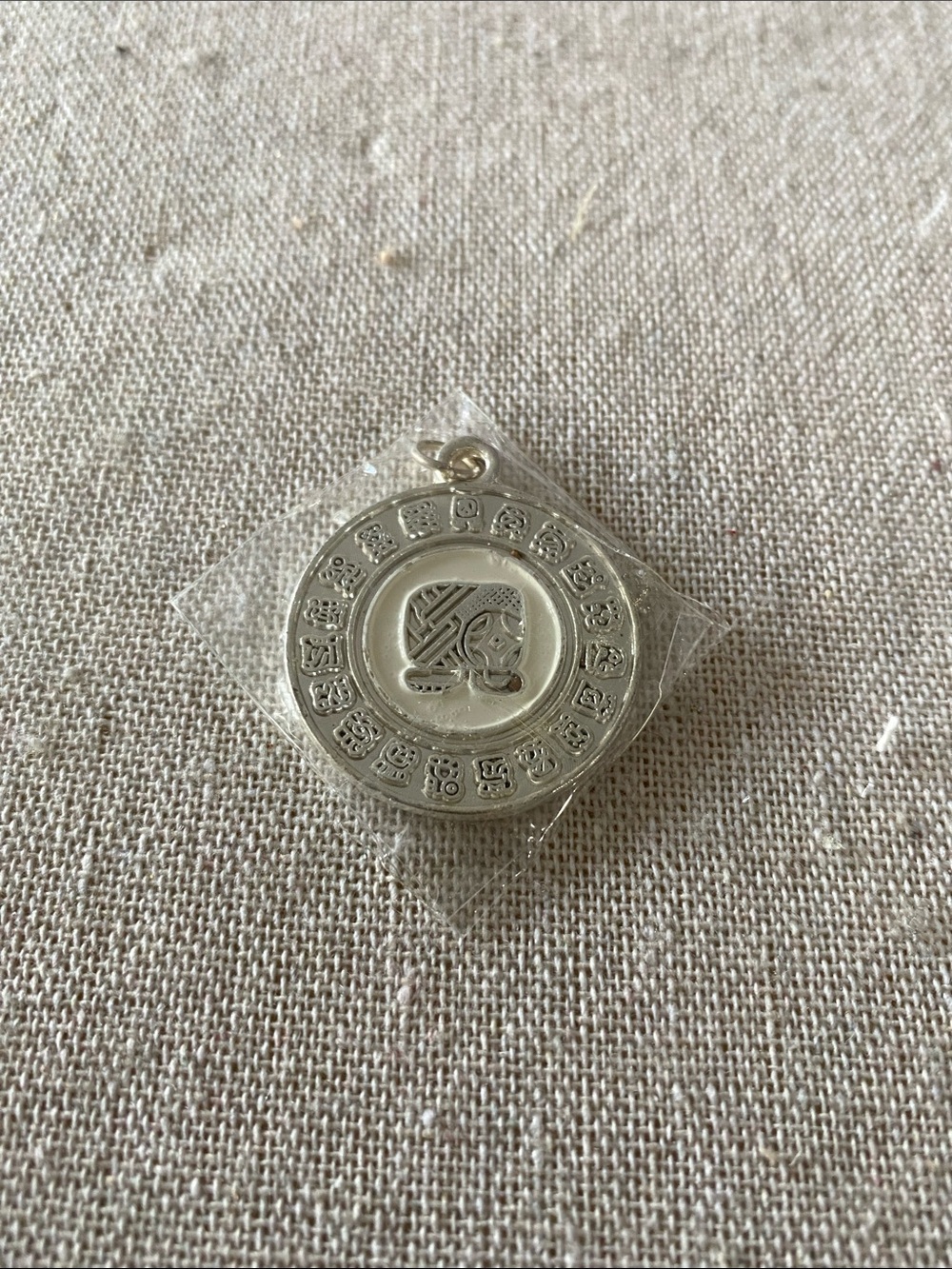 NIP Vintage 2015 Matis Luxury Mayan Zodiac Medallion Pendant